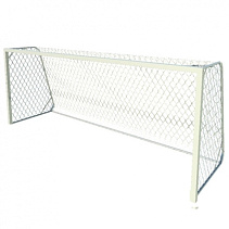 Ворота футбольные юношеские 5х2х1,5м свободностоящие, алюминиевые, (профиль 80х80мм)