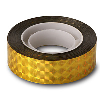 Обмотка для гимнастического обруча, ширина 1,2см, длина 10м, золотистый