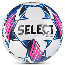 Мяч футбольный SELECT Brillant Super V24, размер 5, FIFA Quality PRO, ПУ (полиуретан)