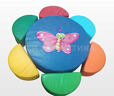 Детский игровой комплект мягкой мебели "Бабочка" 