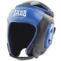 Шлем бокс.(иск.кожа) Jabb JE-2093 черный/синий 