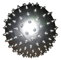 Мяч массажный  Alonsa SMB-06-01 серебряный 20 см
