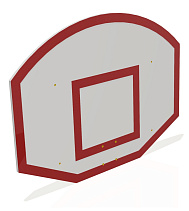 Щит стритбольный 1200х900мм тренировочный фанера 