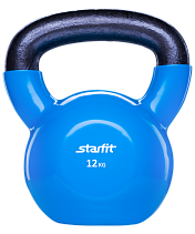 Гиря виниловая STARFIT DB-401 12 кг, синяя