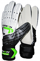 Перчатки вратарские Larsen Fighter черн/зелен р5