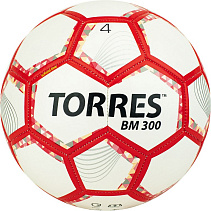 Мяч футбольный Torres BM 300, р.4, Синт. кожа (термополиуретан)