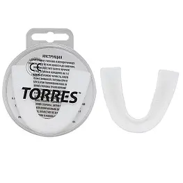 Капа "TORRES" арт. PRL1023WT, термопластичная, евростандарт CE approved, белый