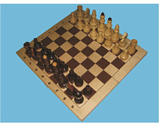 Шахматы гроссмейстерские в доске