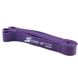 Эспандер для фитнеса замкнутый Start Up NY 208*3,2*0,45 см (нагрузка 15-35кг) purple