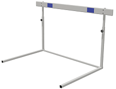 Барьер легкоатлетический регулируемой высоты планка ПВХ