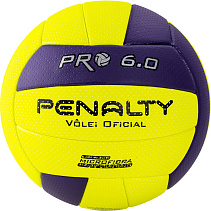 Мяч волейбольный PENALTY BOLA VOLEI 6.0 PRO, р.5 Синт. кожа (микрофибра)