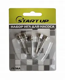 Набор игл для насоса START UP JY-14B 4шт+переходник (8190)