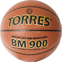 Мяч баскетбольный TORRES BM900, р.5, Синт. кожа (полиуретан)