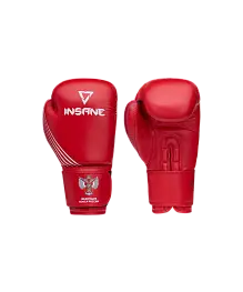 Перчатки боксерские INSANE RBF, красный, 10 oz