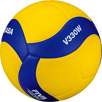 Мяч волейбольный Mikasa V330W, р.5, синт.кожа (ПУ), 18 пан., оф. парам. FIVB