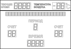 Универсальное табло ТУм 250.6 130 стр 3000 х 2000 х 130 мм 