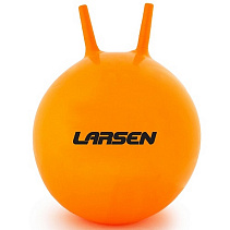 Мяч-попрыгун Larsen PVC Orange 46 cm с рожками