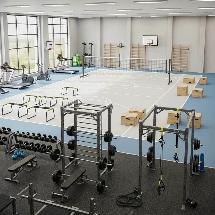 Спортивное оборудование для многофункциональных спортивных залов: как адаптировать пространство