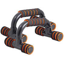 Упоры для отжиманий Start Up ЕСЕ 04, черный/оранжевый