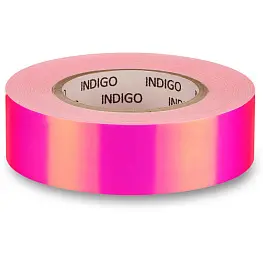 Обмотка для гимнастического обруча INDIGO Rainbow, 20мм*14м, зерк., розовый-фиолетовый