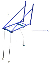 Консоль для блочной подвески для колец гимнастических