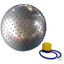 Мяч массажный с насосом 5' MG-2 75 см