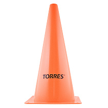 Конус тренировочный "TORRES" арт. TR1005, пластик, высота 30 см., оранжевый