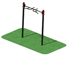 Разнохватовый турник (три хвата)