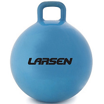 Мяч-попрыгун Larsen PVC Blue 46 cm с ручкой
