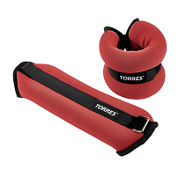 Утяжелители универсальные TORRES, 2 шт, Вес 2 кг