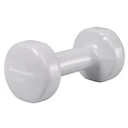 Гантель виниловая Iron Body 4770DP 5 кг