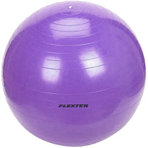 Мяч гимнастический FLEXTER фиолетовый 85см