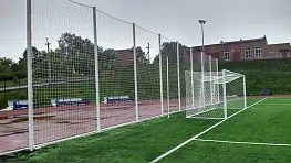 Ограждение за футбольными воротами (Мячеулавливатели) 25х5м