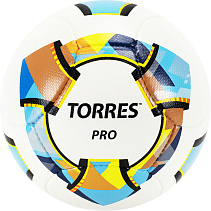 Мяч футбольный Torres Pro р.5, Синт. кожа (полиуретан)