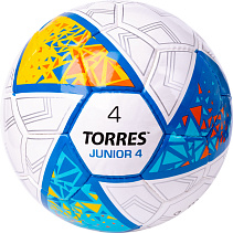 Мяч футбольный TORRES Junior-4 р.4 Синт. кожа (полиуретан)
