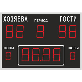 Универсальное табло ТУрп 150.9 100.2-IV  (№16) 1000 х 750 х 44 мм 