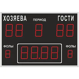 Универсальное табло ТУрп 150.9 100.2-IV  (№16) 1000 х 750 х 44 мм 
