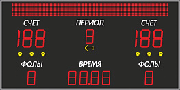 Универсальное табло ТУ 250.6 200.7 стр-I 2040 х 1025 х 44 мм 