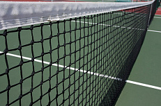 Сетка для большого тенниса (1,07х12,8м) нить 3,0 мм с тросом 