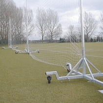 Ограждение мобильное футбольного поля высота 4м  