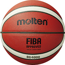 Мяч баскетбольный MOLTEN р.7, FIBA Appr, Синт. кожа (полиуретан)