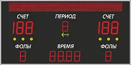 Универсальное табло ТУ 250.6 200.7 стр-I 2040 х 1025 х 44 мм 