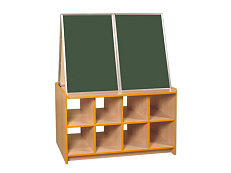 Мольберт двухсторонний детский (комбин.)