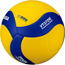 Мяч волейбольный утяжеленный MIKASA VT370W, р 5, Синт. кожа (полиуретан)