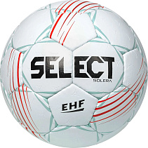 Мяч гандбольный SELECT Solera, 1631854999,Lille (р.2),EHF Appr,ПУ с микроуглуб,руч.сш,светло-голубой
