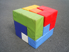 Мягкий конструктор «Кубик Рубик»