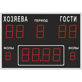 Универсальное табло ТУрп 150.9 100.2-IV  (№16) 1000 х 750 х 44 мм 